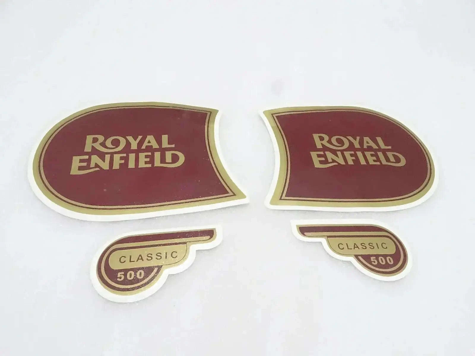 Fuel Tank/Tool Box Sticker Set Best for Royal Enfield Classic UCE 500cc - StellerGear