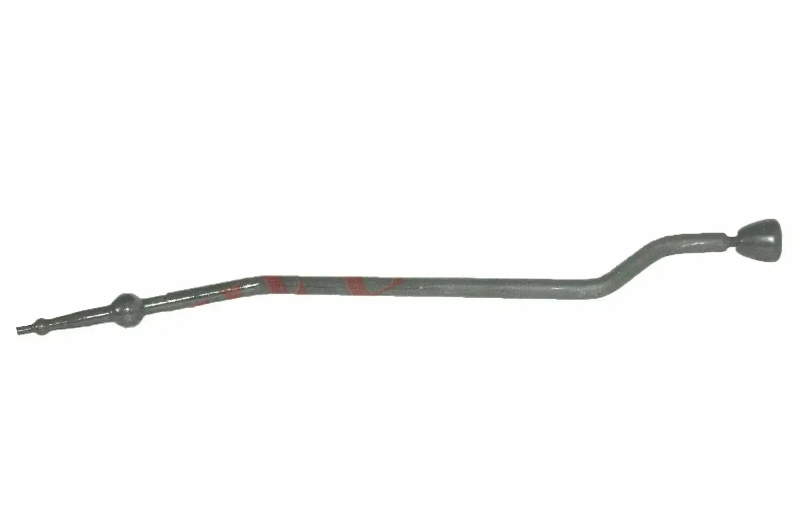 Metal gear shift lever stick with round knob, long rod with linkage ends