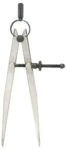 Adjustable 10-inch metal drafting tools compass for precise measurements in drafting and design projects