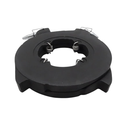 Black brake actuating assembly, durable material, used in GM brake assembly recall for efficient vehicle braking