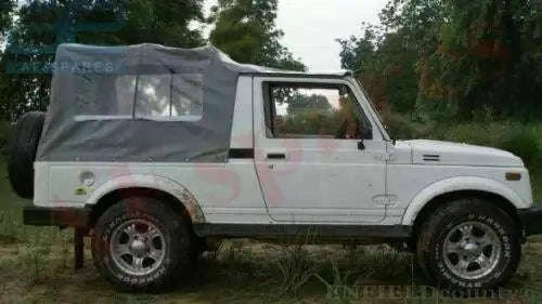 Gray soft top roof for Suzuki SJ410 SJ413 Samurai Maruti Gypsy King