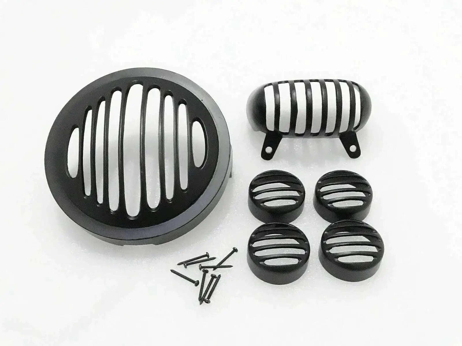 GRILL SET POWDER COATED Fit For ROYAL THUNDER TBH BIKES - StellerGear