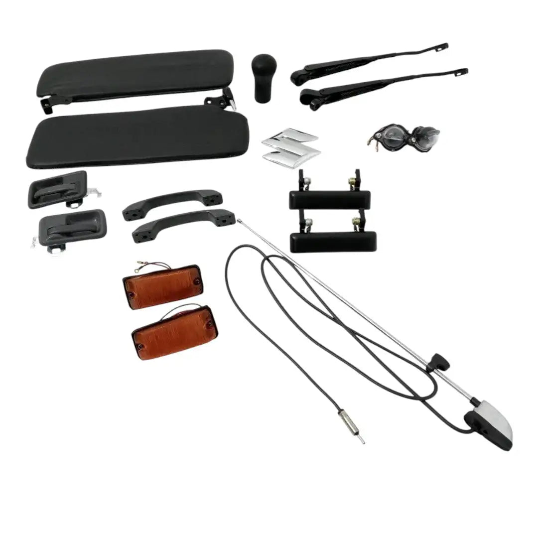 Suzuki Samurai SJ410 SJ413 Sierra Gypsy Kit with gypsy rose accessories for vehicle customization