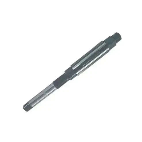 Adjustable hand reamer made of high-speed steel, 12 inches long, used for precision bore enlargements