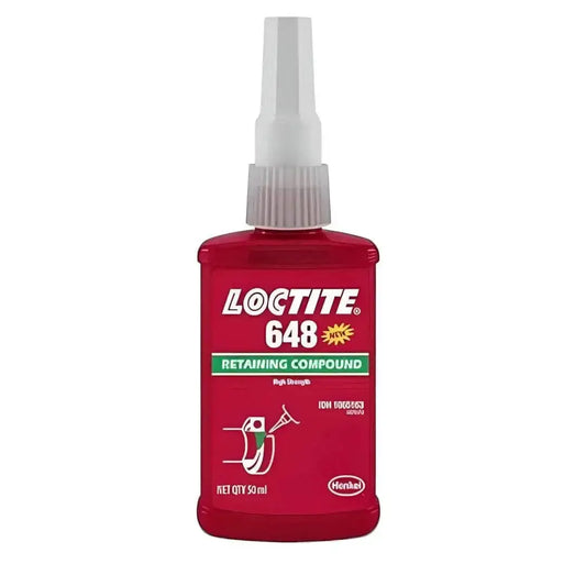 Loctite 648 High Strength Retaining Compound, 50 Ml Bottle - StellerGear