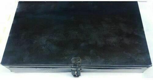 High carbon steel valve seat kit in a sturdy metal case for effective engine maintenance