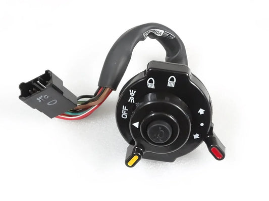 Light in switch combination for tractors, durable plastic, designed for various lighting controls
