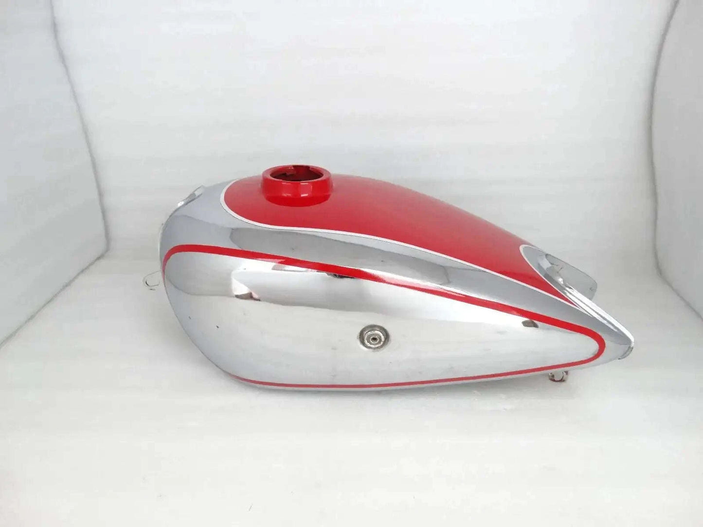 HOREX REGINA RED PAINTED CHROMED PETROL TANK - StellerGear
