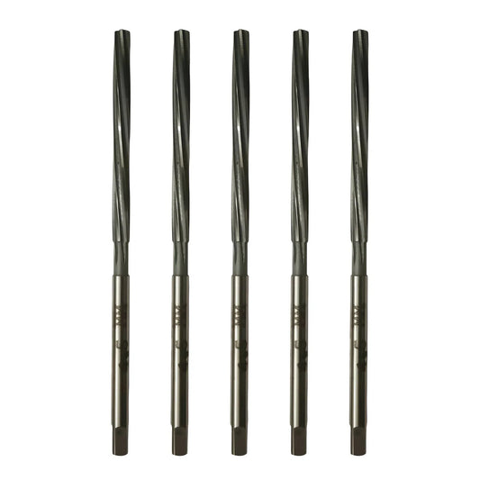 HSS Parallel Shank Reamers Set Of 5 Pcs - 1/4" - 9/32" - 5/16" - 11/32" - 3/8" - StellerGear