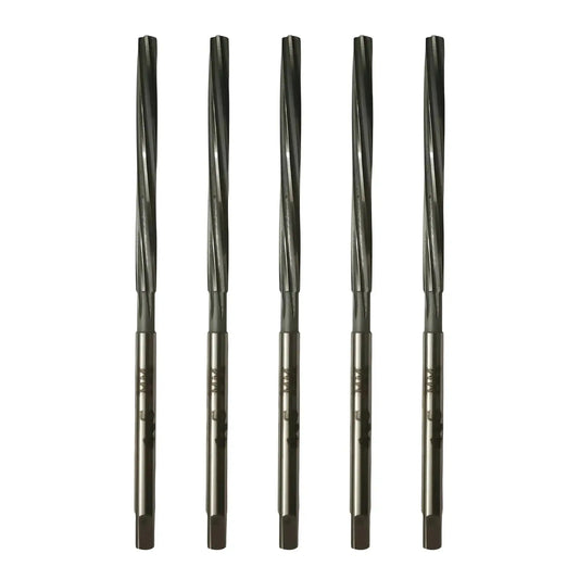 HSS Parallel Shank Reamers Set Of 5 Pcs - 1/4" - 9/32" - 5/16" - 11/32" - 3/8" - StellerGear