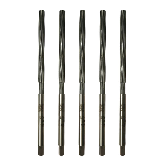 HSS parallel shank reamers set featuring five durable tools for precision reaming tasks