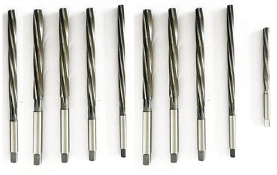 10X HSS Valve Guide Reamer Set 3MM 4MM 4.25MM 4.50MM 4.75 5 5.25 5.50 5.75 6MM - StellerGear