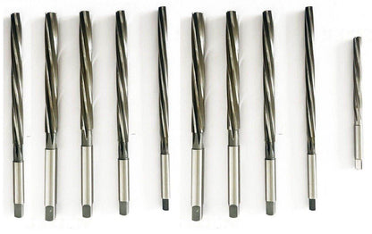 HSS valve guide reamer set with multiple sizes for precision machining and automotive applications