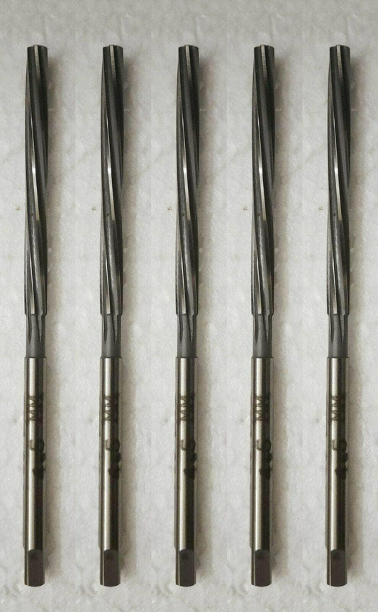 HSS Valve Stem Guide Reamers Set of 5 Pcs - 4.5mm - 5mm - 5.5mm - 6mm - 7mm - StellerGear