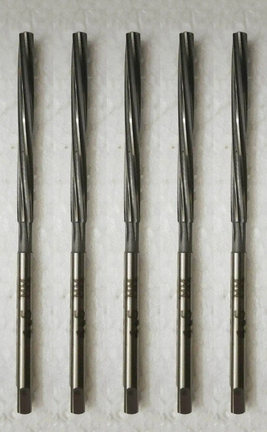 HSS Valve Stem Guide Reamers Set of 5 Pcs - 4.5mm - 5mm - 5.5mm - 6mm - 7mm - StellerGear