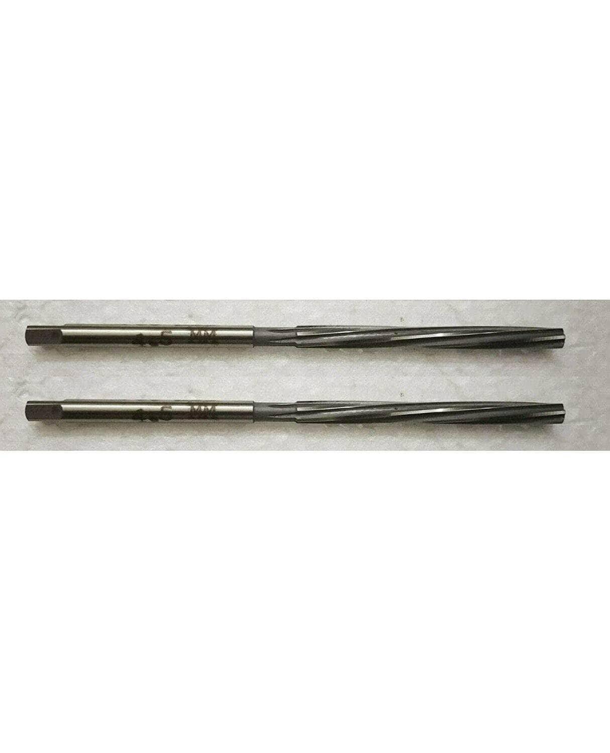 HSS Valve Stem Guide Reamers Set Of 2 Pcs 6.5mm 7mm Spiral Flutes - 6" Long - StellerGear