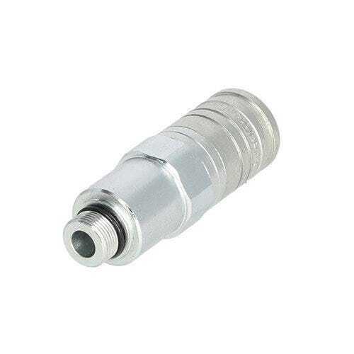 Hydraulic quick release coupling, stainless steel, 1 inch, for connecting hydraulic hose coupling securely