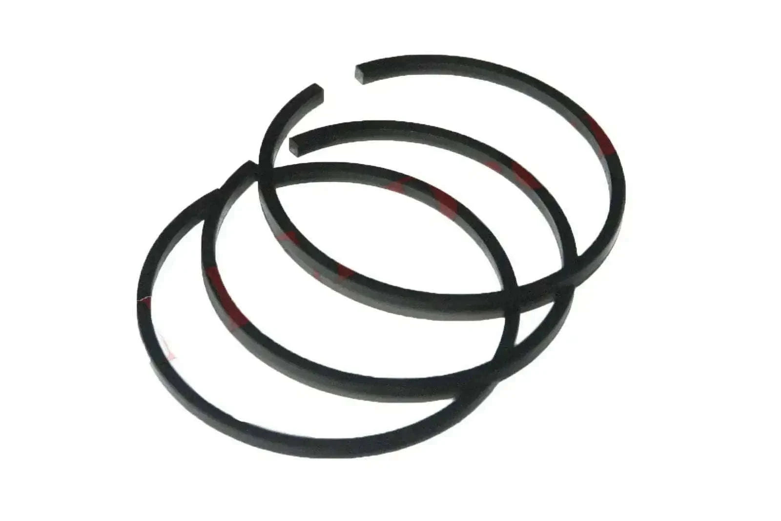 Hydraulic piston ring set for Massey Ferguson tractors with three metal rings