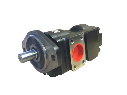 JCB hydraulic pump, 33/29 CC/REV size, durable material for efficient machinery operation