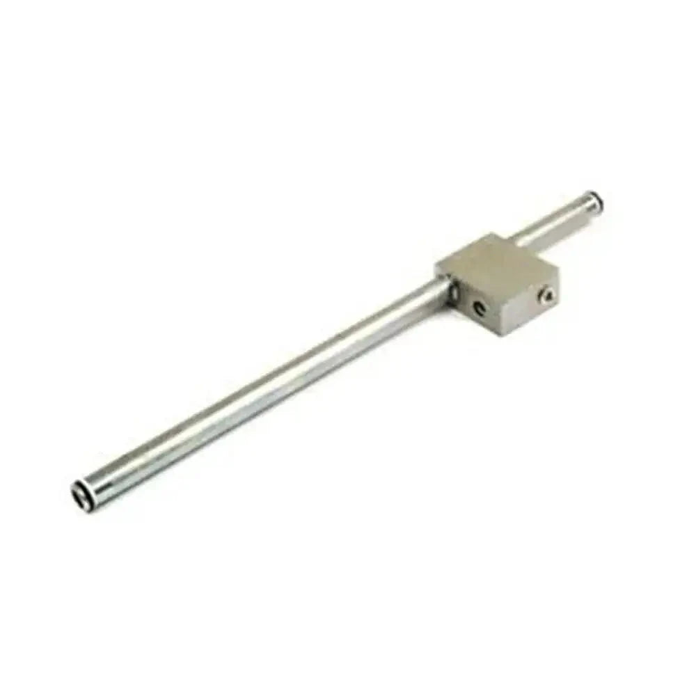 Hydraulic stand pipe fitting with metal rod and block housing, for Massey Ferguson