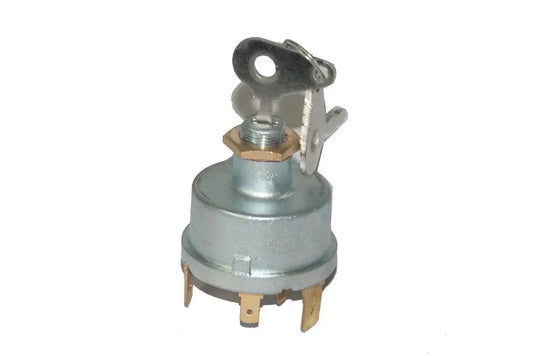 Metal connecting rod bearing assembly with mounting tab and threaded stud