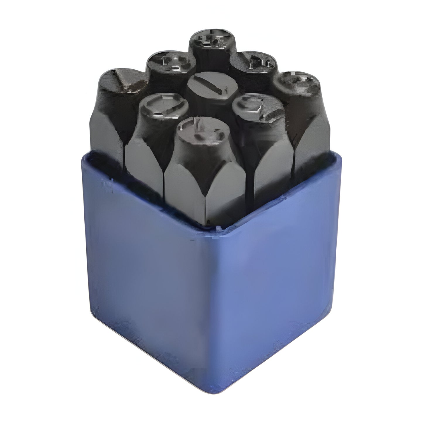 3/16 - 9 Piece Steel Hand Marking Punches Figure Number Stamps Set