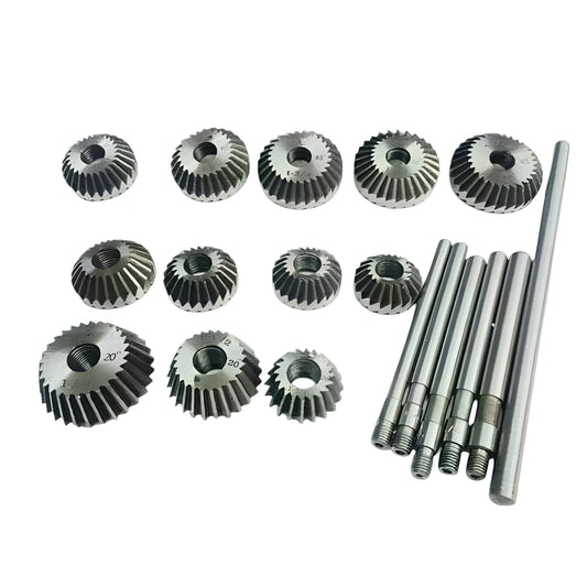 12 Piece Valve Seat & Face Cutter Set Of 12 Pcs Carbon Steel