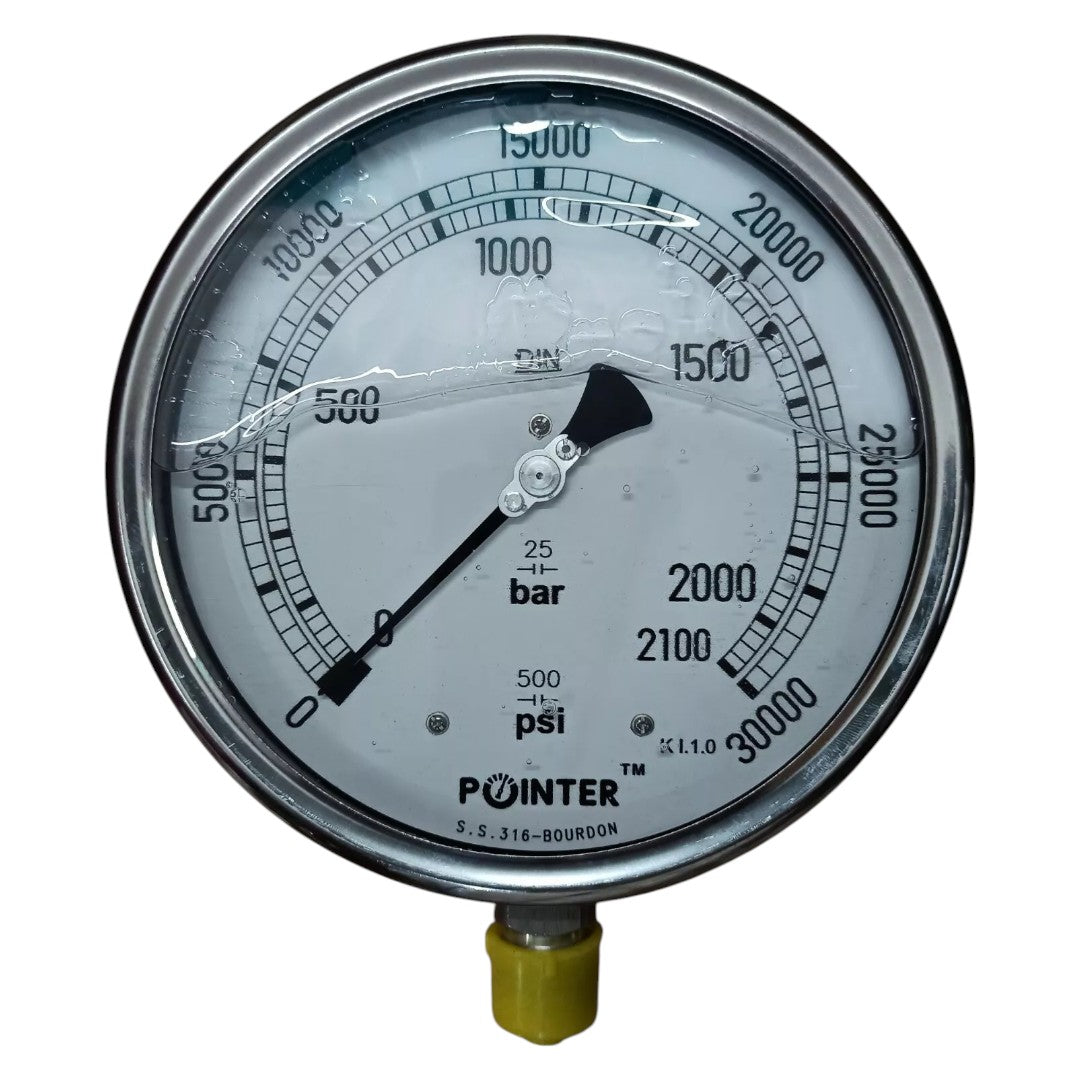 High Pressure guage 2100 Bar /30000 PSI.High pressure guage Stainless Steel