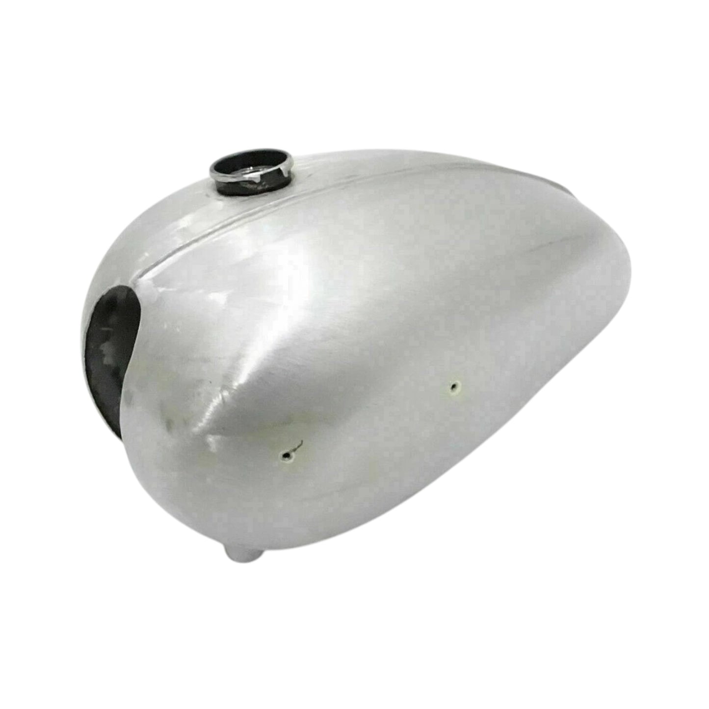Triumph T120 Raw Steel Petrol Gas Fuel Tank