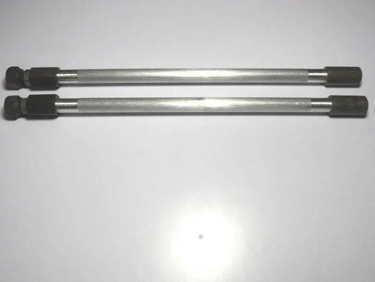 ENFIELD push rod kit, two metal push rods with black ends