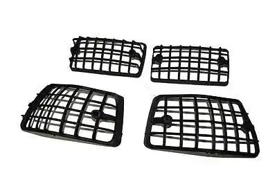 Vespa PX T5 LML STAR STELLA Black Indicator Lens Grill Set