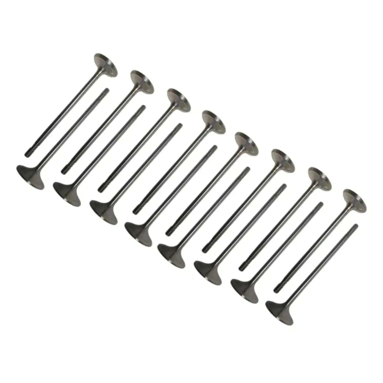 Inlet & Exhaust Valve Set 16pc For JCB 444 Diesel Max 3CX 4CX JS145 JS160 930 - StellerGear
