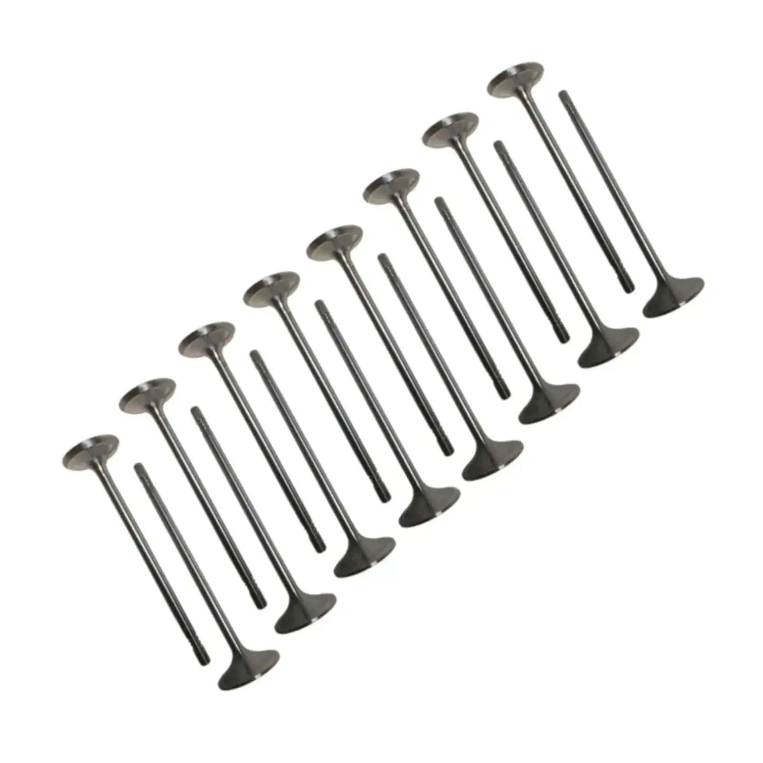 Inlet & Exhaust Valve Set 16pc For JCB 444 Diesel Max 3CX 4CX JS145 JS160 930 - StellerGear