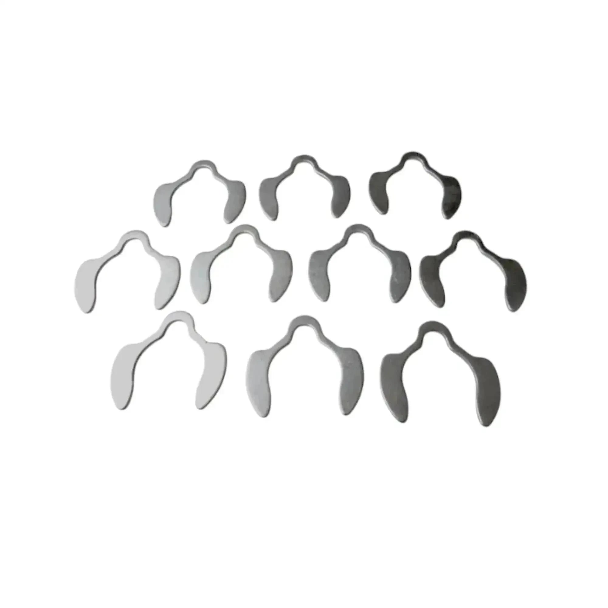 Set of 10 JCB backhoe ring clip 823-00334, durable metal clips for securing components