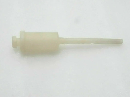 Axle breather tube with light beige plastic body and extended nozzle