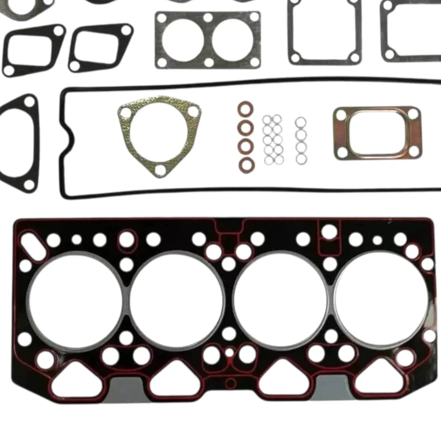 JCB 3CX cylinder head gasket kit with essential gaskets for engine repairs