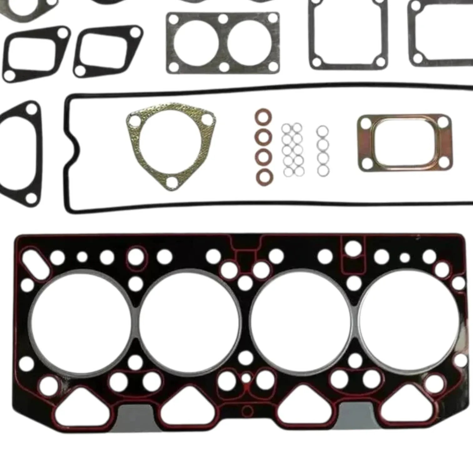 JCB 3CX cylinder head gasket kit with essential gaskets for engine repairs