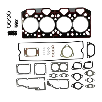JCB 3CX cylinder head gasket kit with multiple gaskets and seals for engine repair