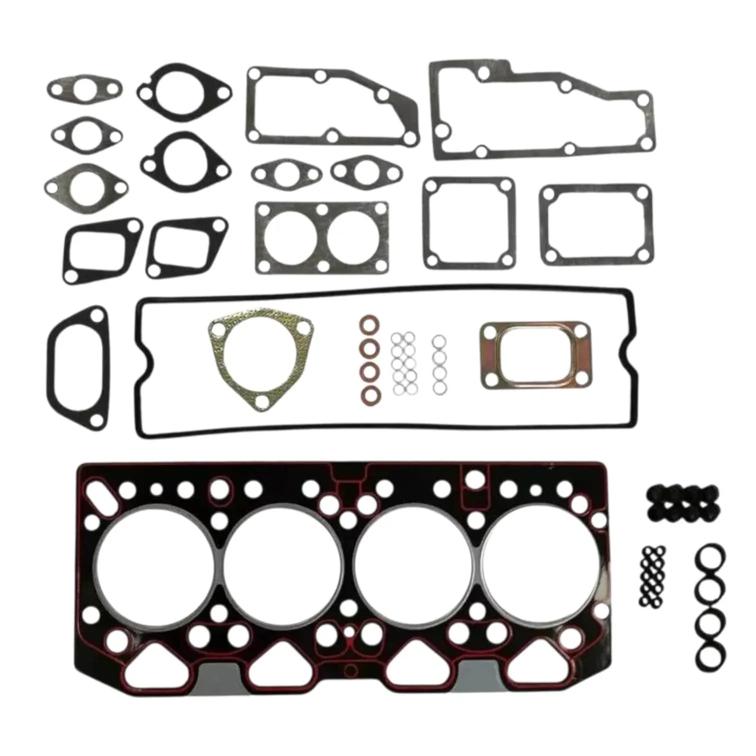 JCB 3CX cylinder head gasket kit with all essential gaskets and seals for reliable engine performance