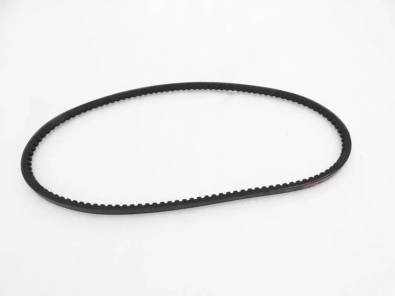 Black rubber fan belt loop