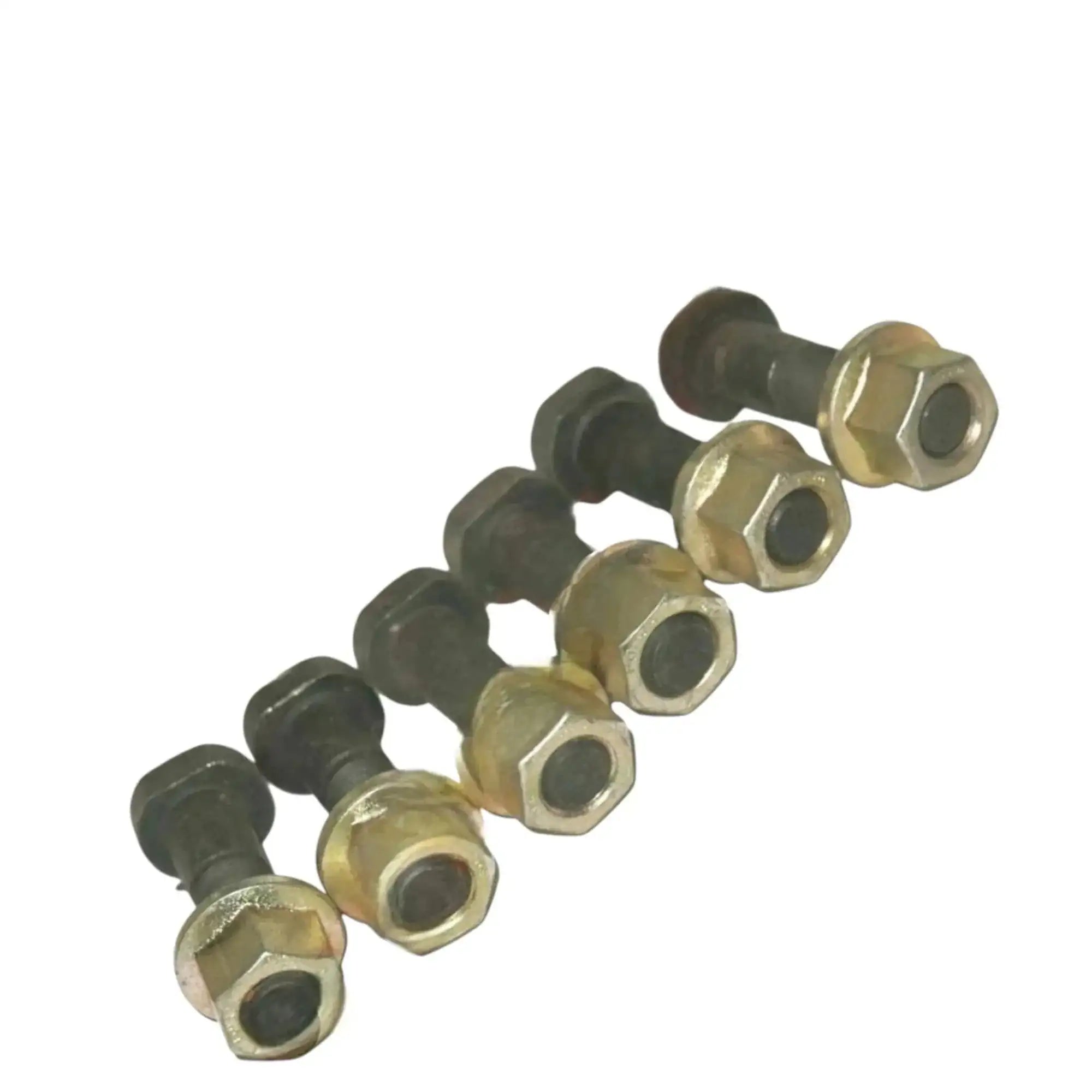 6 Units For JCB 3CX Excavator Front Wheel Nut Bolt Kit - StellerGear