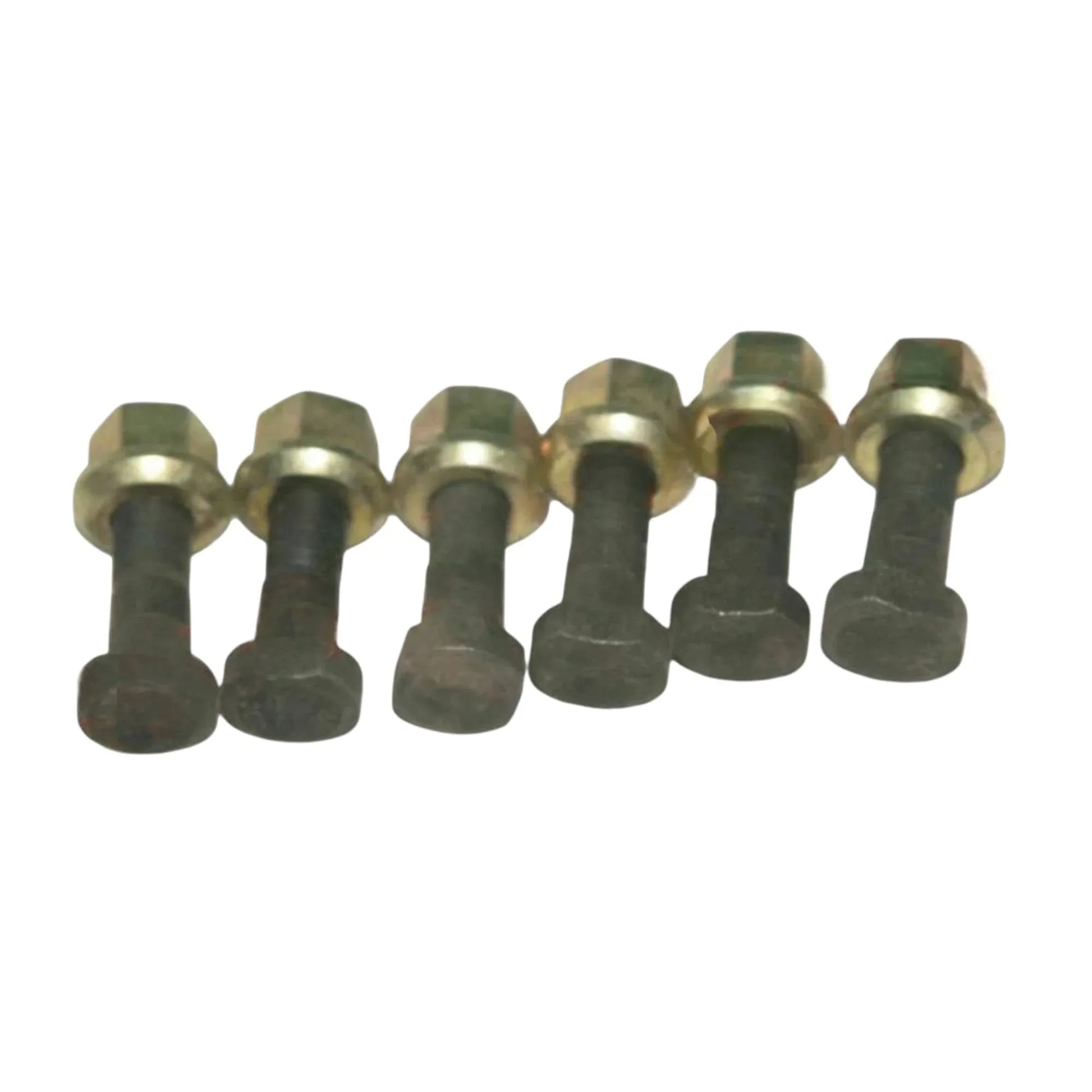 JCB 3CX front wheel nut bolt kit featuring six durable bolts with hexagonal heads