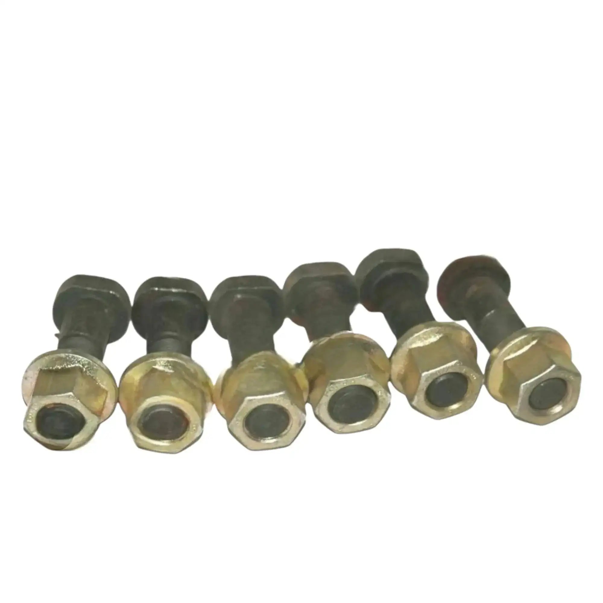 6 Units For JCB 3CX Excavator Front Wheel Nut Bolt Kit - StellerGear