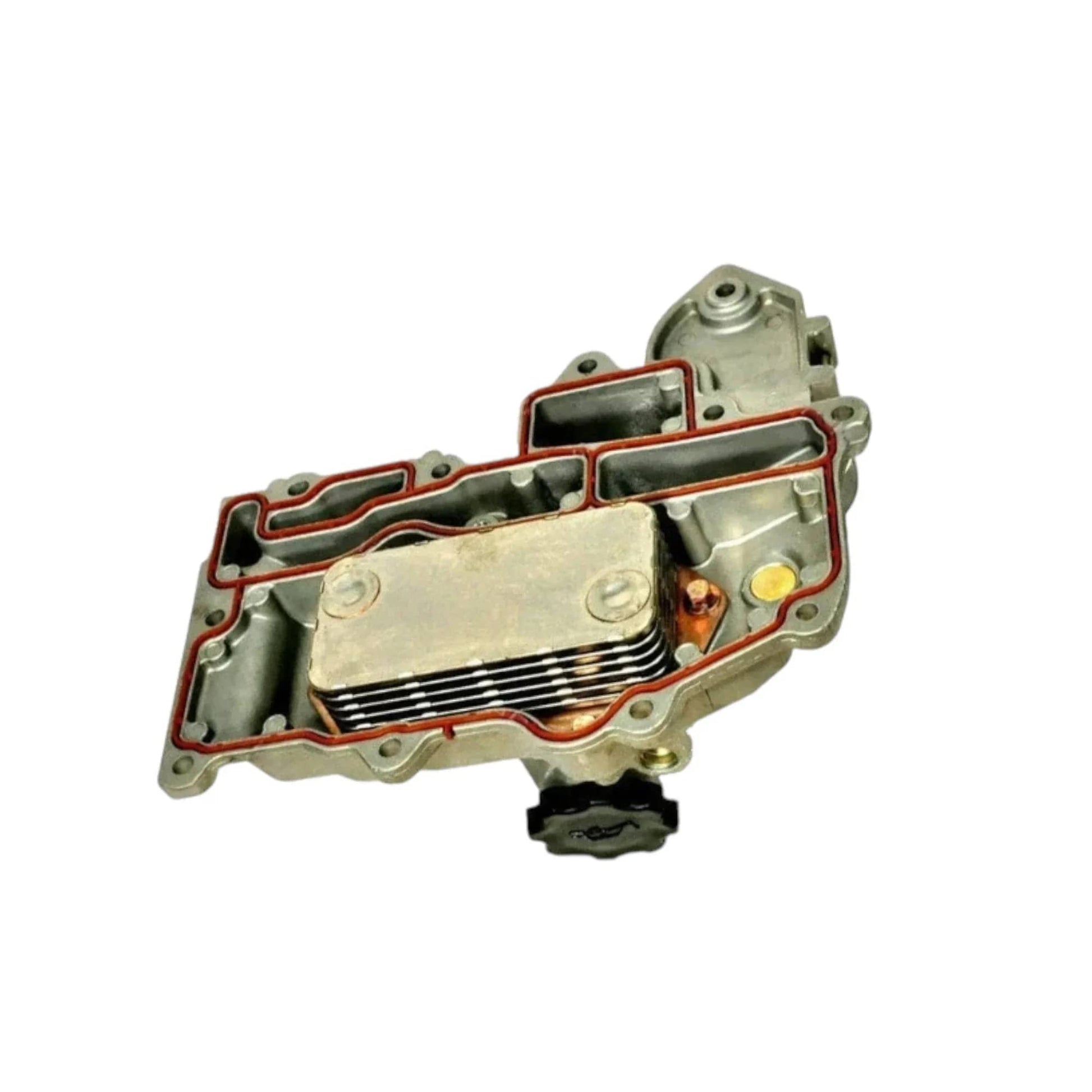 JCB 3CX oil cooler assembly with durable construction for efficient engine cooling