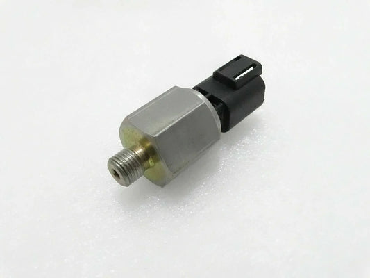 JCB 3CX oil pressure switch, stainless steel, compact size, essential for engine oil monitoring