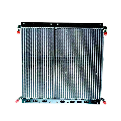 JCB 3CX radiator oil cooler replacement with efficient cooling fins and robust design