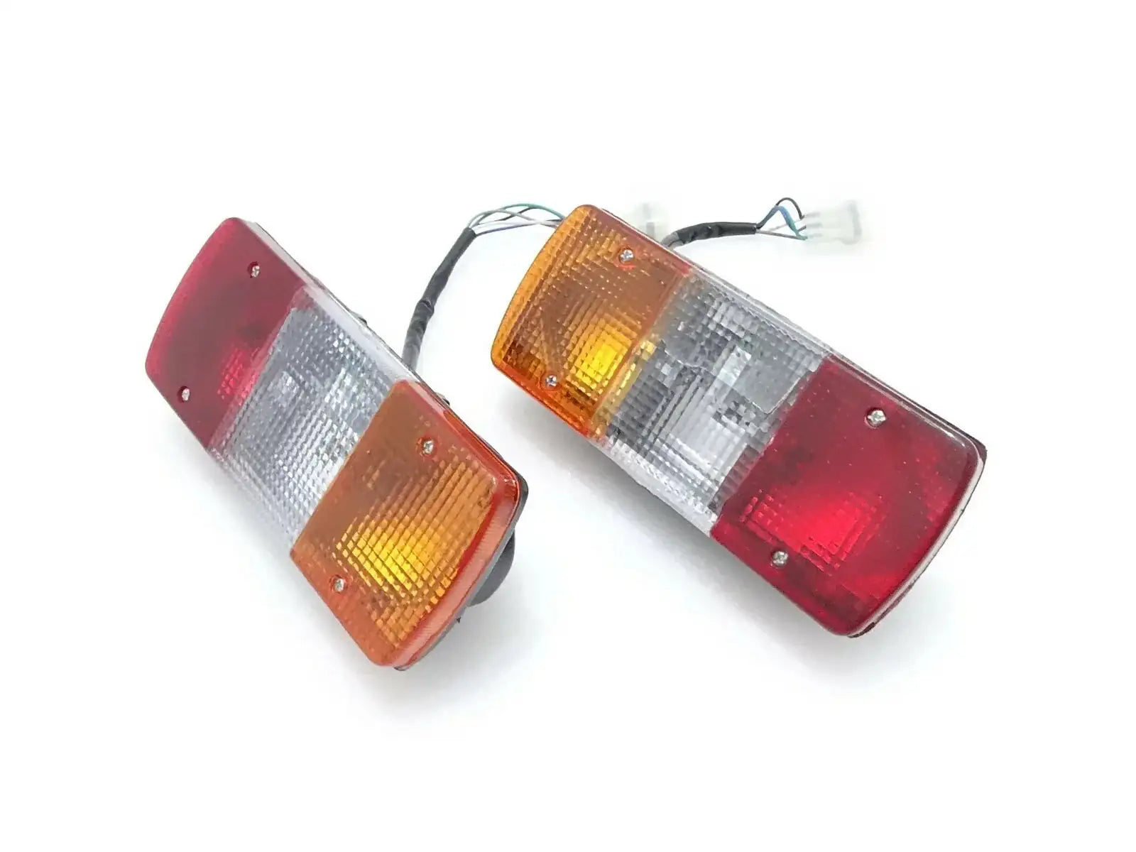 JCB 3CX rear tail light assembly, durable plastic, essential for vehicle visibility and safety