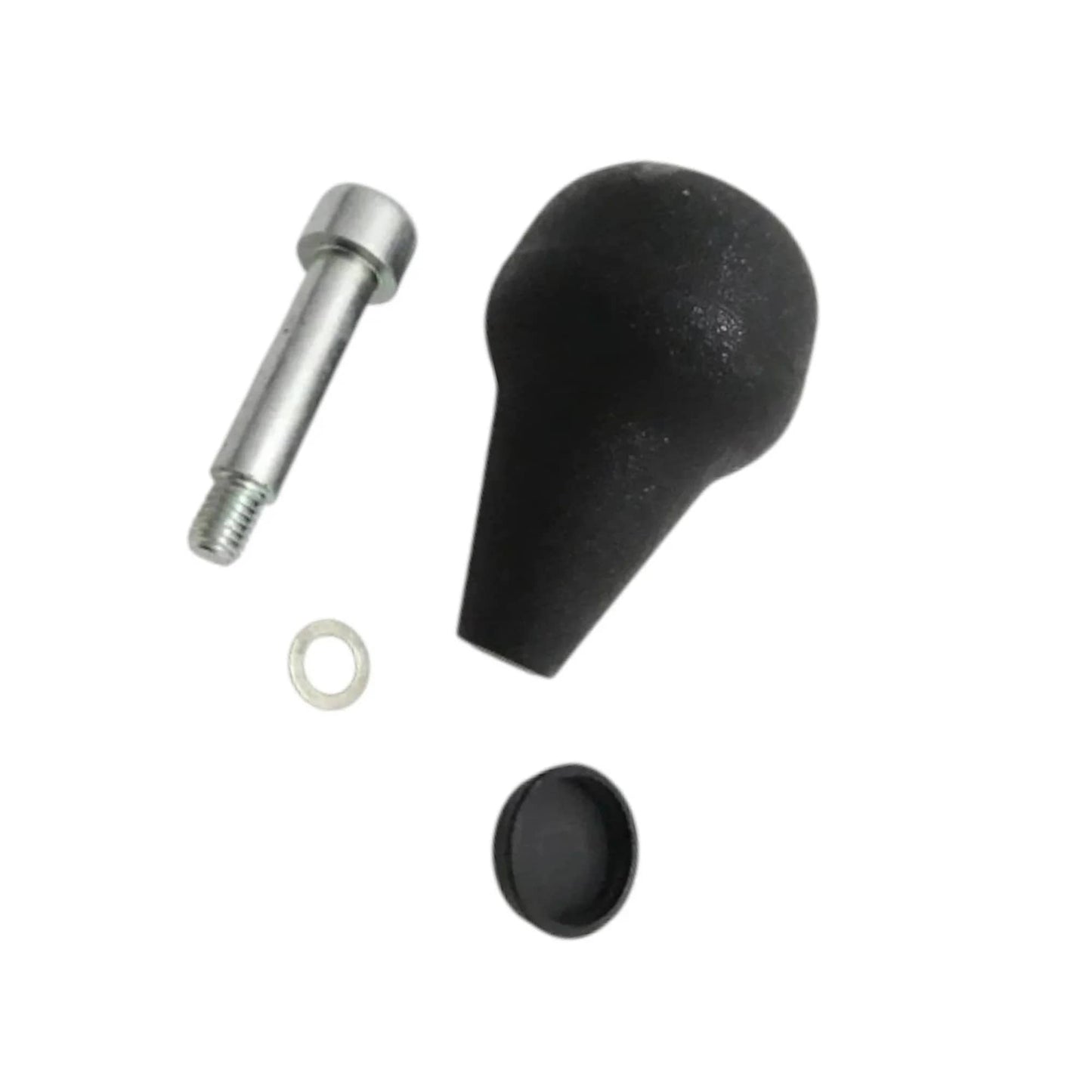 JCB 3CX steering knob with mounting hardware for easy installation on tractor vehicles
