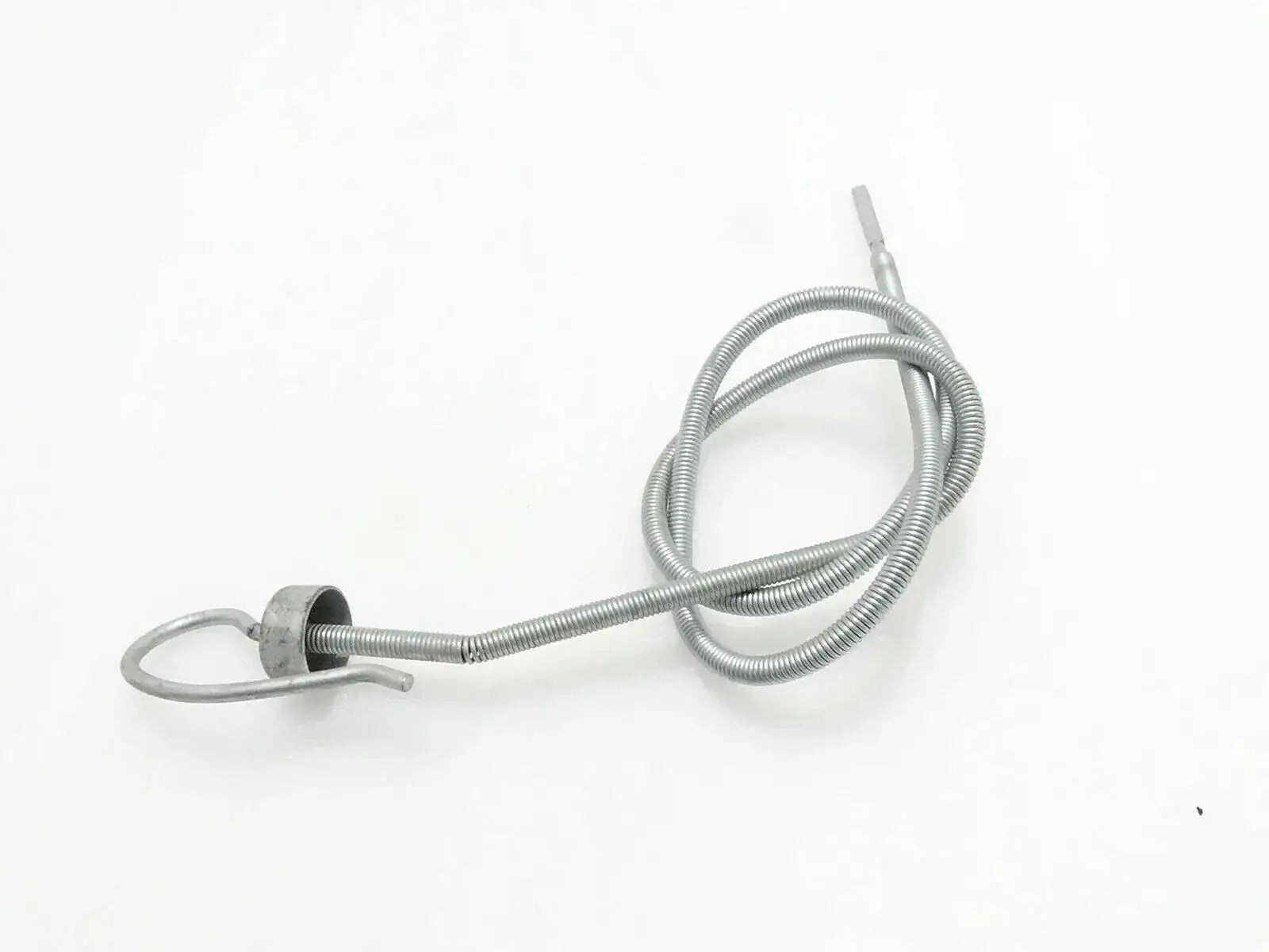 JCB 3CX transmission oil dipstick, metal, flexible design for measuring oil levels