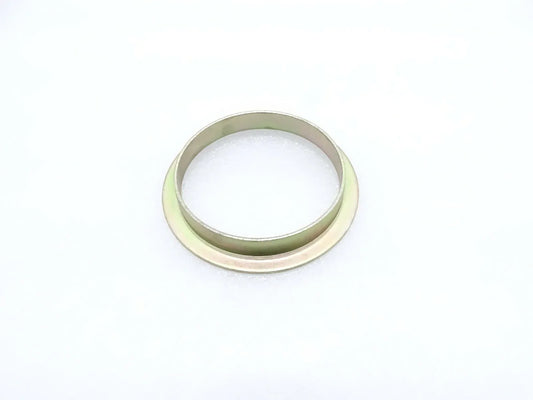 Metal hub sleeve ring, circular with light green outer edge